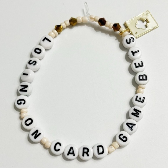 Taylor Swift Eras Tour Friendship Bracelet Losing On Card Game Bets Folklore - Picture 1 of 2